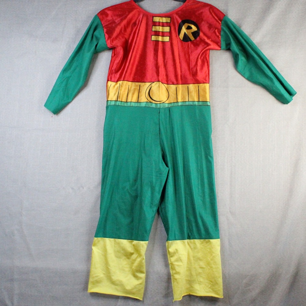 Rubies Vintage 1997 DC Comics Robin Costume Kids Size Medium Red Green Y2K 90s